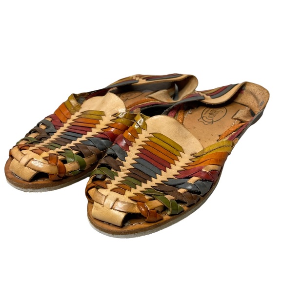 multi colored huaraches